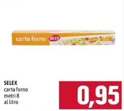 Emisfero carta forno SELEX offerta