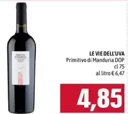 Emisfero Le Vie dell'Uva Primitivo di Manduria DOP offerta