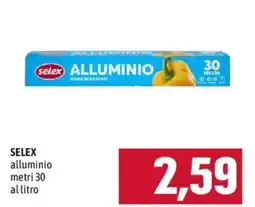 Emisfero Selex alluminio offerta