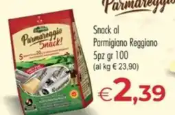 MerSi Supermercati Parmareggio Snack! offerta