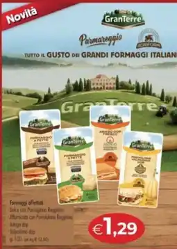 MerSi Supermercati Formaggi affettati GranTerre offerta