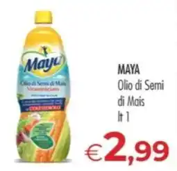 MerSi Supermercati Maya Olio di Semi di Mais offerta