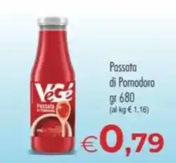 MerSi Supermercati Vege Passata di Pomodoro offerta
