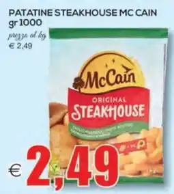SuperOne Patatine Steakhouse McCain offerta