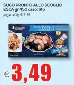 SuperOne Sugo pronto allo scoglio offerta