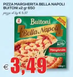 SuperOne Pizza Margherita Bella Napoli Buitoni offerta