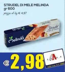 SuperOne Strudel di mele Melinda offerta