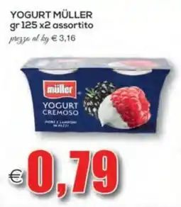 SuperOne Yogurt Müller offerta