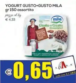 SuperOne Yogurt Gusto+Gusto Mila offerta