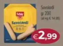 MerSi Supermercati Savoiardi Schär offerta
