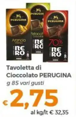 Tocal Tavoletta di Cioccolato PERUGINA offerta