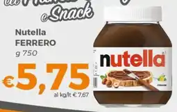 Tocal Nutella Ferrero offerta