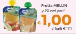 Tocal Frutta MELLIN offerta