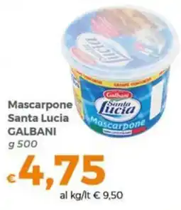 Tocal Mascarpone Santa Lucia Galbani offerta