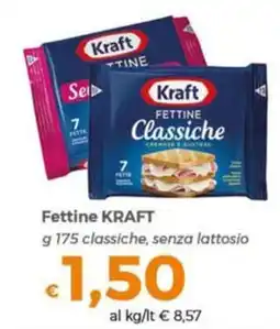 Tocal Fettine KRAFT classiche senza lattosio offerta