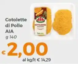 Tocal Cotolette di Pollo AIA offerta