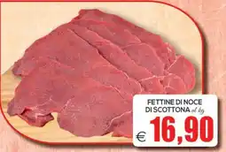 SuperOne Fettine di noce di scottona offerta