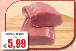 SuperOne Lonza in tranci offerta