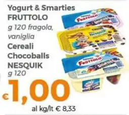 Tocal Yogurt & Smarties FRUTTOLO offerta
