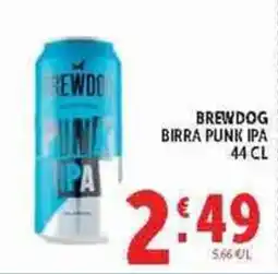Deco Supermercati Brewdog Birra Punk IPA offerta
