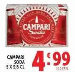 Deco Supermercati Campari Soda offerta