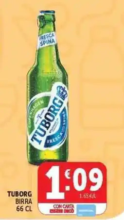 Deco Supermercati Tuborg birra offerta