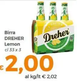 Tocal Birra Dreher Lemon offerta