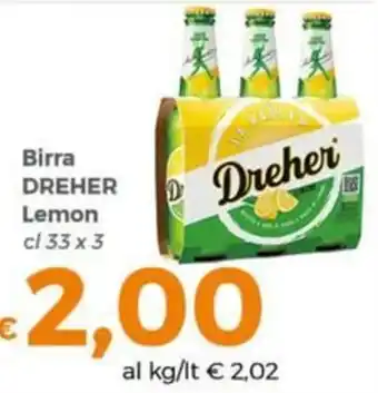 Birra Dreher Lemon