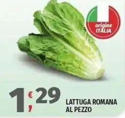 Vivo Supermercati Lattuga romana al pezzo offerta