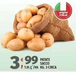 Vivo Supermercati Patate sacco offerta