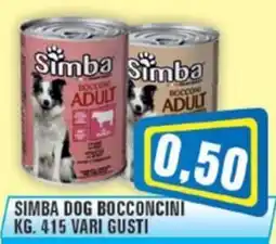 Punto Vigas Simba dog bocconcini offerta