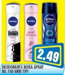Punto Vigas Deodorante Nivea spray offerta