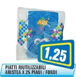 Punto Vigas Piatti riutilizzabili Aristea offerta