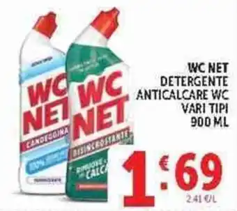 WC NET detergente anticalcare WC