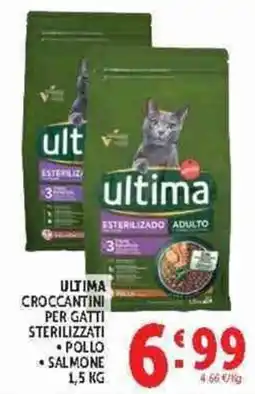 Deco Supermercati Ultima croccantini per gatti sterilizzati offerta