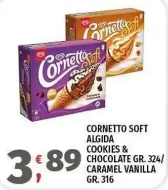 Vivo Supermercati Cornetto Soft Algida offerta