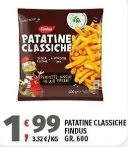 Vivo Supermercati Patatine classiche Findus offerta