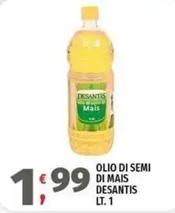 Vivo Supermercati Olio di semi di mais Desantis offerta