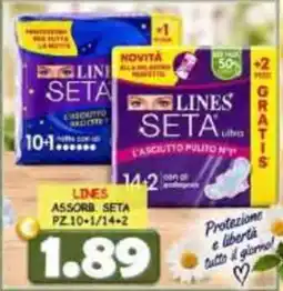 MercADone Lines assorb. seta offerta