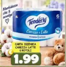 MercADone Tenderly carta igienica carezza latte offerta