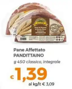 Tocal Pane Affettato Pandittaino offerta