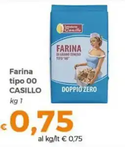 Tocal Farina tipo 00 Casillo offerta