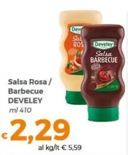 Tocal Salsa Rosa / Barbecue Develey offerta