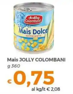 Tocal Mais Dolce Jolly Colombani offerta