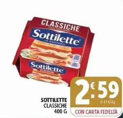 Deco Supermercati Sottilette classiche offerta
