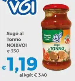 Tocal Sugo al Tonno NOI&VOI offerta