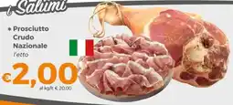 Tocal Prosciutto Crudo Nazionale offerta