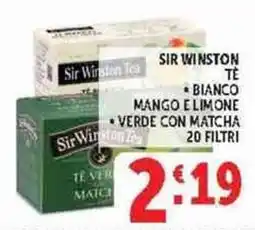 Deco Supermercati Sir Winston Tè offerta