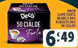 Deco Supermercati Decò Caffè Forte offerta