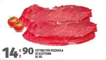 Fettine per pizzaiola di scottona